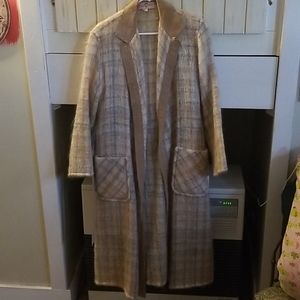 Vintage mohair trenchcoat